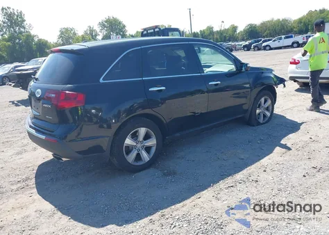 2012 Acura Mdx из США, поврежденный, VIN 2HNYD2H20CH538345